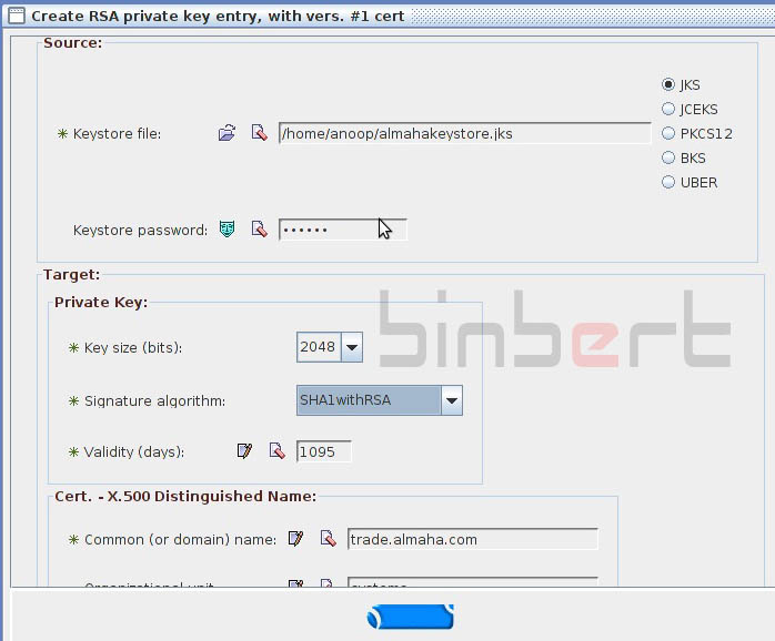 Extract public key from certificate keytool