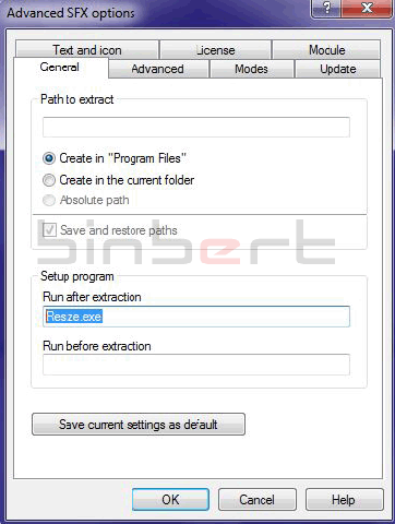 create portable software using winrar