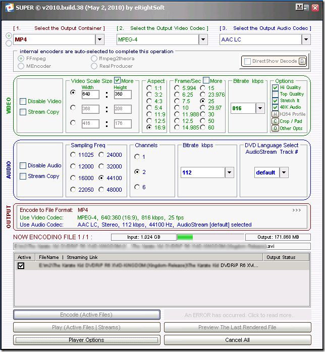 super divx Convert