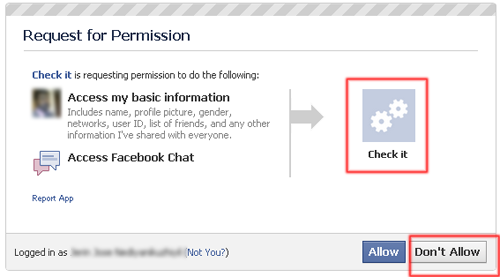 facebook virus deny