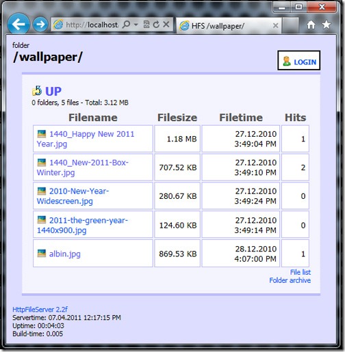 web file server software