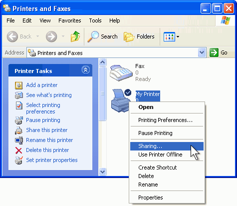 change printer name windows 7